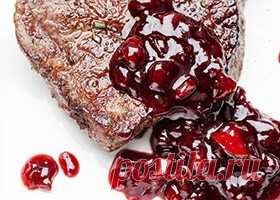 Как приготовить клюквенный соус к мясу