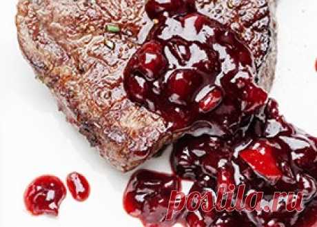 Как приготовить клюквенный соус к мясу