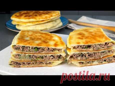 Лепешки "Умопомрачительно вкусно"! Готовятся ПРОСТО,а такие ВКУСНЫЕ, сочные, ароматные, аппетитные