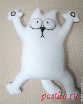 Шьем новогоднего кота Саймона – Ярмарка Мастеров