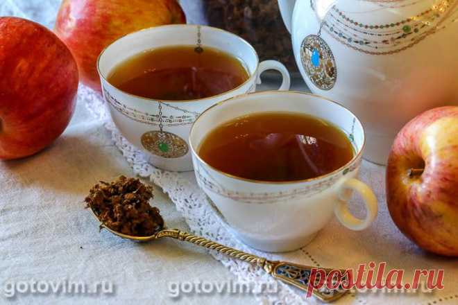 Ферментированный чай из листьев яблони.