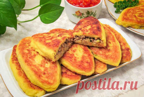 Зразы Картофельные с Фаршем - Пошаговый Рецепт с Фото