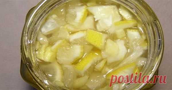 Лекарство из лимона, чеснока и имбиря