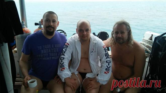 Ждем захода солнца. Будем нырять! Ночной дайв.