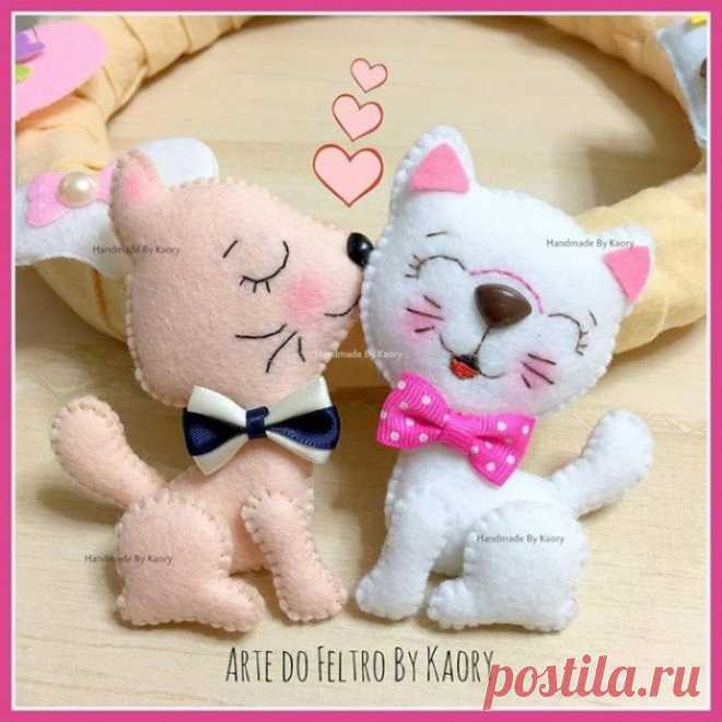 ​Милые зверушки из фетра