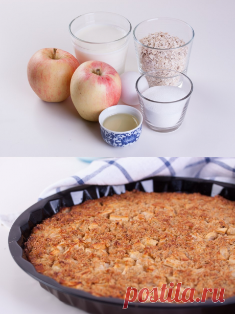 Вкусный и полезный завтрак: запеченная овсянка — Готовим дома