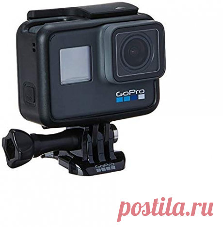 Amazon.com : GoPro HERO6 Black-водонепроницаемая цифровая камера для путешествий с сенсорным экраном 4K HD видео 12MP фотографии: камера и фото