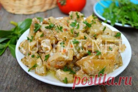 Баклажаны как грибы жареные. Пошаговый рецепт с фото - Кушать нет Многие из вас знают о такой заготовке на зиму под названием баклажаны как грибы жареные. Сегодня я хочу предложить вам рецепт баклажанов со вкусом грибов не в качестве консервации, а как закуску для летнего стола.