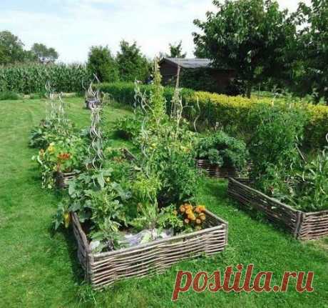 Делаем поднятую грядку