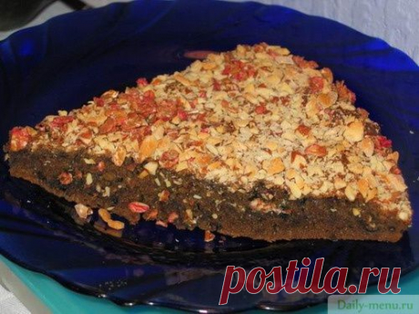 Чайный пирог (постный) - Рецепты от Daily-menu.ru - Daily-menu.ru