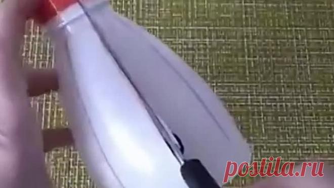 Ромашки из пластиковых бутылок