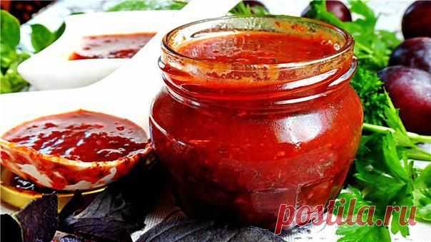 Пряная аджика из сливы
