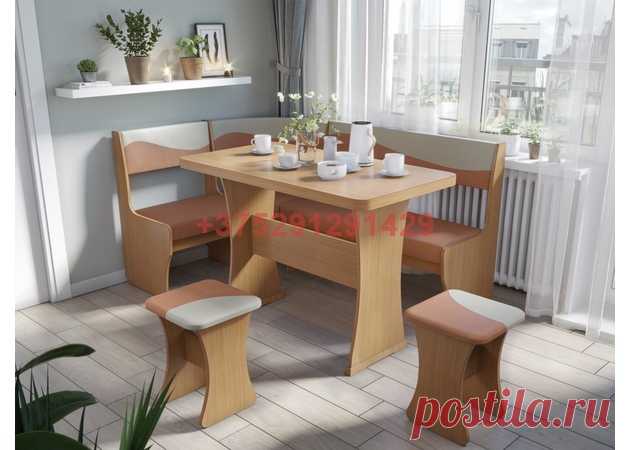 Кухонный уголок Титул-1 (ольха горская/брауни, латте): купить в Минске недорого, низкие цены, скидки, рассрочка