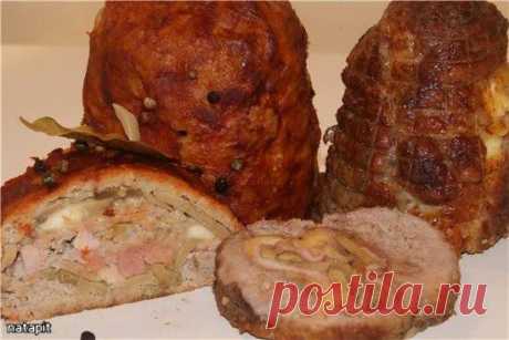 Два мясных рулета . - ХЛЕБОПЕЧКА.РУ - рецепты, отзывы, инструкции