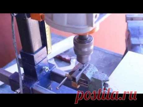 Самодельная стойка для дрели своими руками.Часть 7.Homemade drill press - YouTube