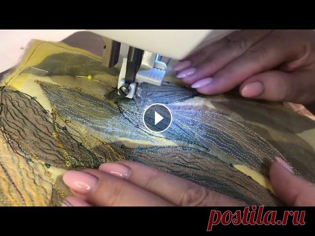 Органза в дело! Красивая СХ стежка. Текстильная пицца. Арт текстиль/ stitch /arttextile / artquilt



снегурочка вязаная крючком со схемой и описанием