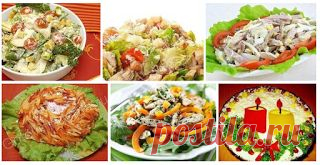 10 ВКУСНЕЙШИХ Мясных САЛАТОВ.
