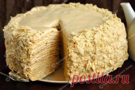 Моя копилка - Кухня: Торт Наполеон с очень вкусным кремом