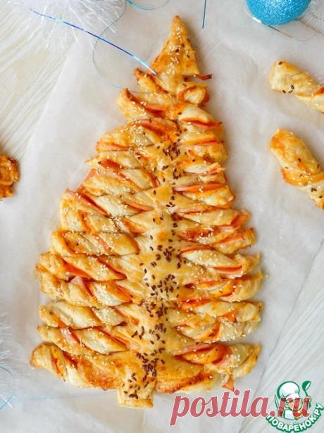 Новогодняя закусочная &quot;Ёлочка&quot; - кулинарный рецепт