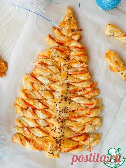 Новогодняя закусочная "Ёлочка" - кулинарный рецепт