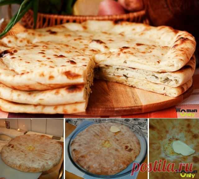 Осетинские пироги - пошаговый рецепт с фото.