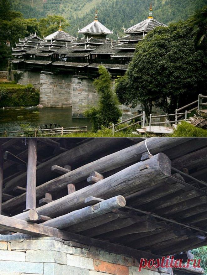 Мосты дождя и ветра в Китае