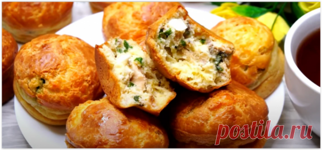 Вкусные заливные пирожки: не жду пока подойдет тесто и руки чистые!
