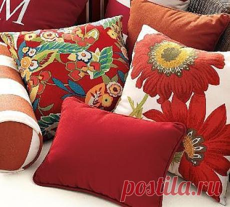 Декоративные подушки в вашем интерьере | Интерьер и Дизайн