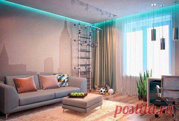 Как и где возможно использовать светодиодную ленту в интерьере квартиры