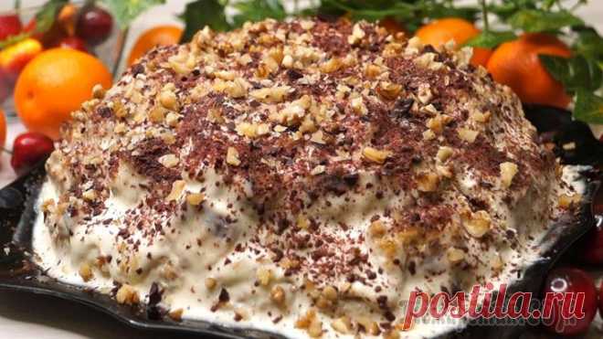 Торт за 25 минут. Простой и невероятно вкусный! 
Простой и Невероятно Вкусный! Это один из моих любимых тортиков, потому что готовится он очень быстро, а получается очень вкусный.

ИНГРЕДИЕНТЫ

Тесто:
Сахар – 200гр.
Яйца – 2 шт.
Мука – 320гр.
Смета…