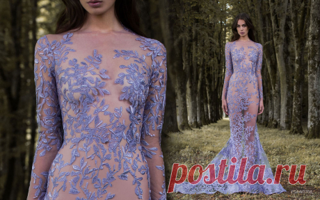 Paolo Sebastian осень-зима 2016-2017 — шикарные наряды с отделкой небывалой красоты
