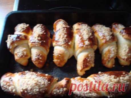 Рогалики с изюмом | 4vkusa.ru
