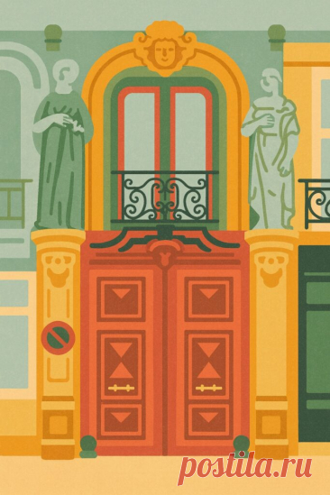 Невидимая роскошь: двери Парижа как произведения искусства — STRANI.ru