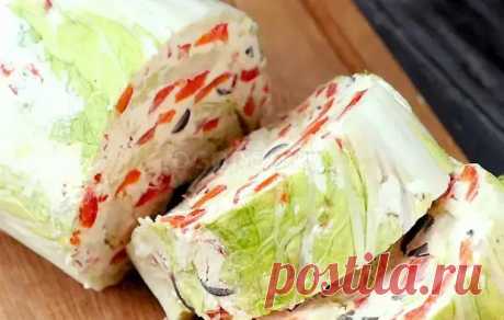 Рулет из пекинской капусты - Будет вкусно - Медиаплатформа МирТесен