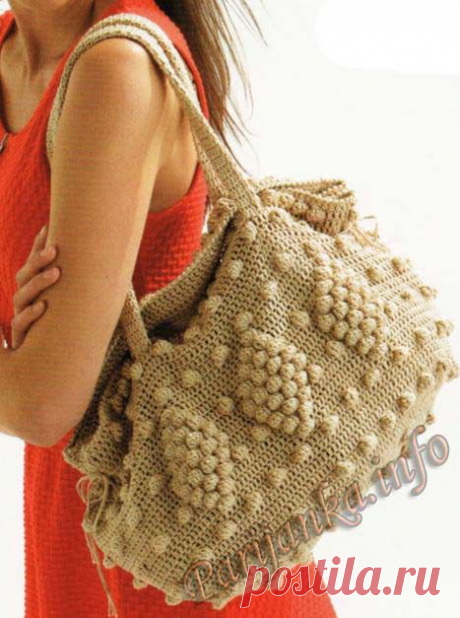 Сумка крючком (ж) 18*18 Cheval Blanc №4101