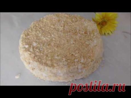 Торт без выпечки "Наполеон экспресс"(Cake without baking)