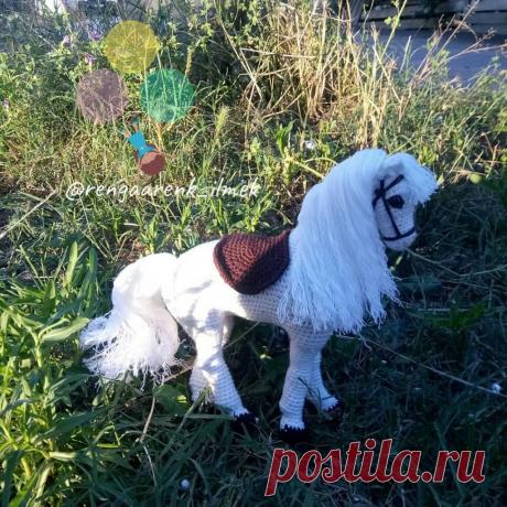 Лошадка и ослик Амигуруми - Бесплатный узор для вязания крючком - Free Amigurumi Crochet