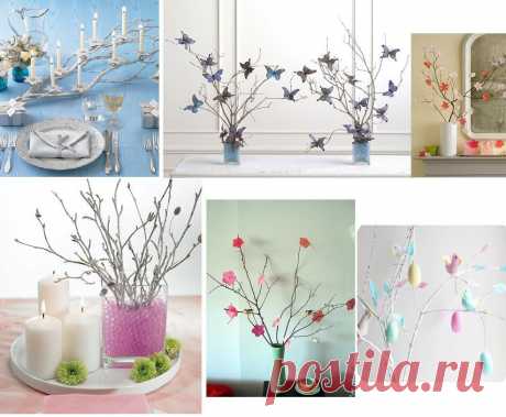 Decoração e Reciclagem: Idéias com galhos secos | Flickr - Photo Sharing!