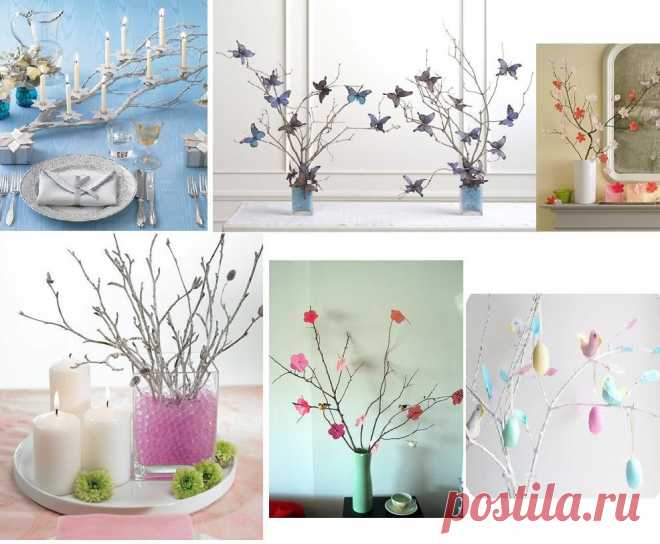 Decoração e Reciclagem: Idéias com galhos secos | Flickr - Photo Sharing!