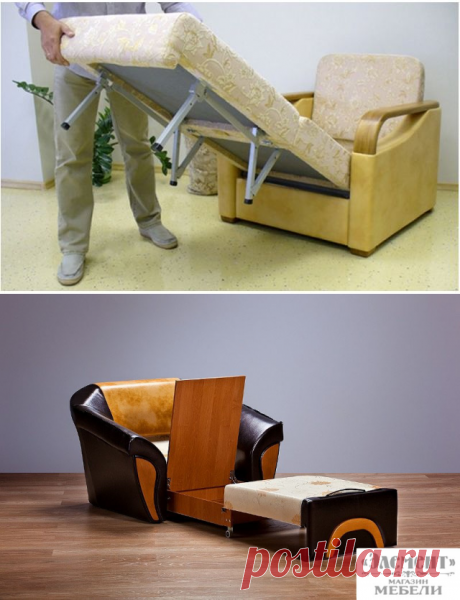 С кресла сделать кресло кровать своими руками