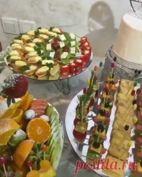 Фуршет Фуршетные закуски Фуршетный стол своими руками Фруктовый фуршетБа...