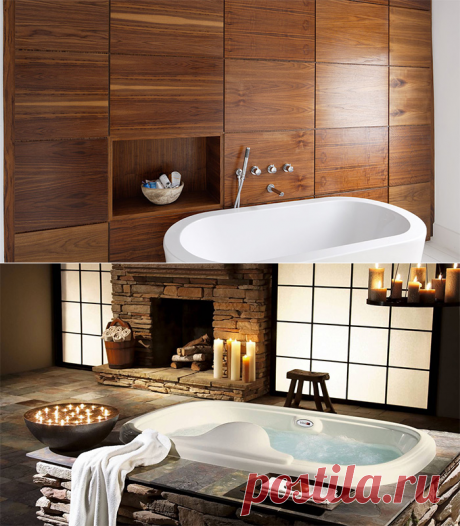 Выбор необычных материалов для отделки ванной комнаты — Правильные идеи ремонта