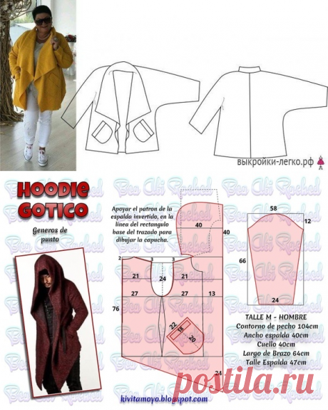 Накидки: моделирование &amp;mdash; Сделай сам, идеи для творчества - DIY Ideas