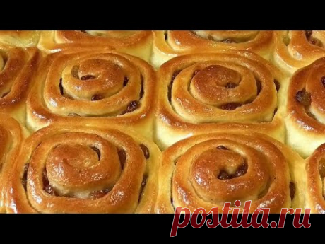 Английские булочки "Челси" с изюмом/English buns with Chelsea raisins