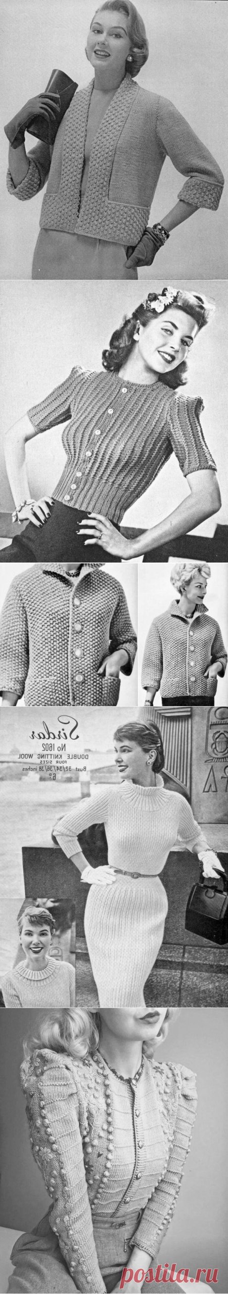 Новое — хорошо забытое старое: ретро-модели из старых журналов | Paradosik_Handmade | Яндекс Дзен