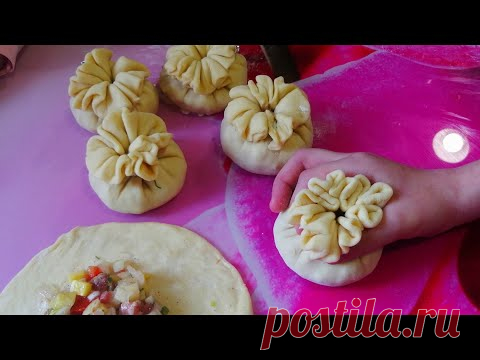 Детей нереально оттащить Сразу два Рецепта! Торт без Яиц и без Духовки! Самса Роза  Ифторлик таоми!
