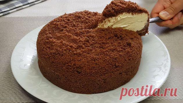 Сметанник без выпечки. Нежный, легкий и безумно вкусный | Вкусно Просто Быстро Пульс Mail.ru