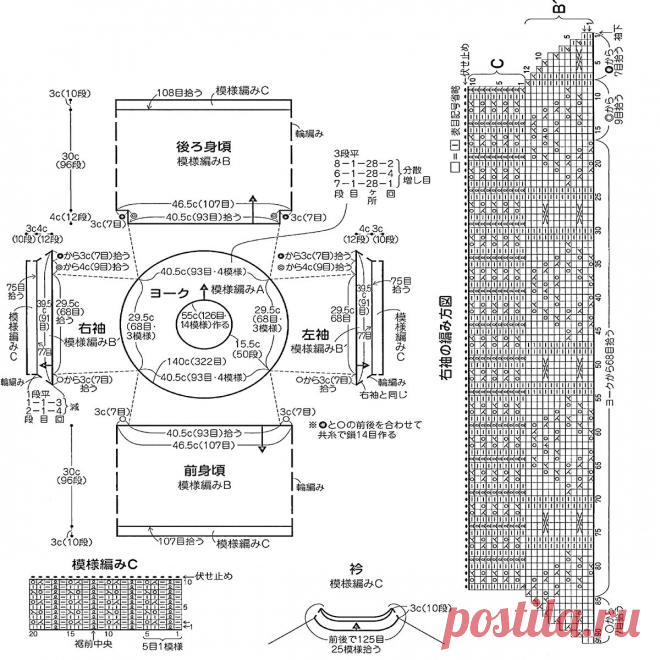 Японская кокетка: 5 ажурных моделей из японских журналов по вязанию | Вязание с Paradosik_Handmade | Дзен