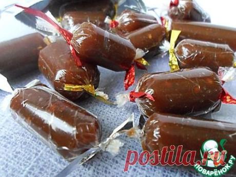 Мягкая ягодная карамель - кулинарный рецепт