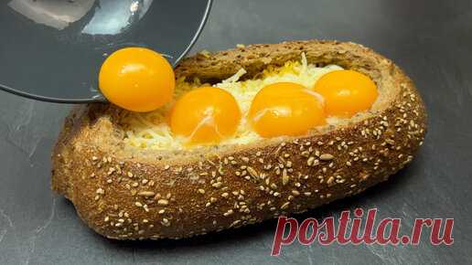 Рецепты еды | Беру обычный Хлеб и яйца . Получается такая вкуснятина. очень вкусный обед или ужин для ленивых
